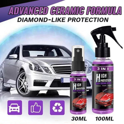 Nieuwjaarsuitverkoop- 3-IN-1 Snelle autocoating spray met hoge bescherming